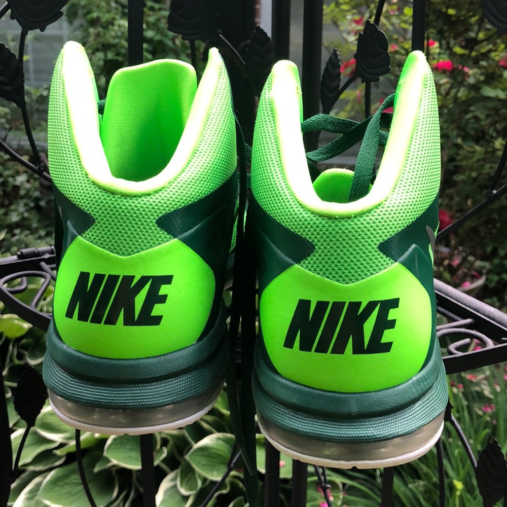 Size 13 Green Machine Nike Basketball Shoes